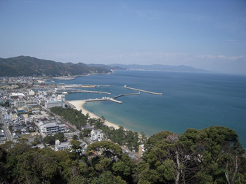 三熊山公園（洲本城跡）