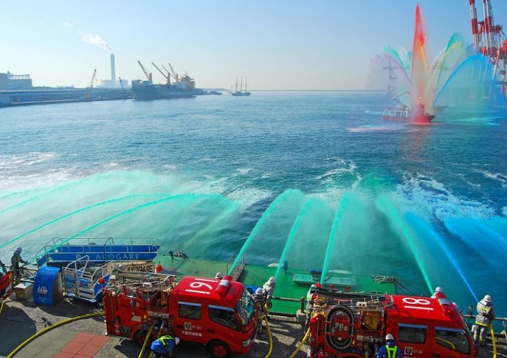 大阪湾わたしのとっておき賞「南港の出初式」